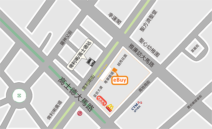 雅廉訪(粵華店)地圖