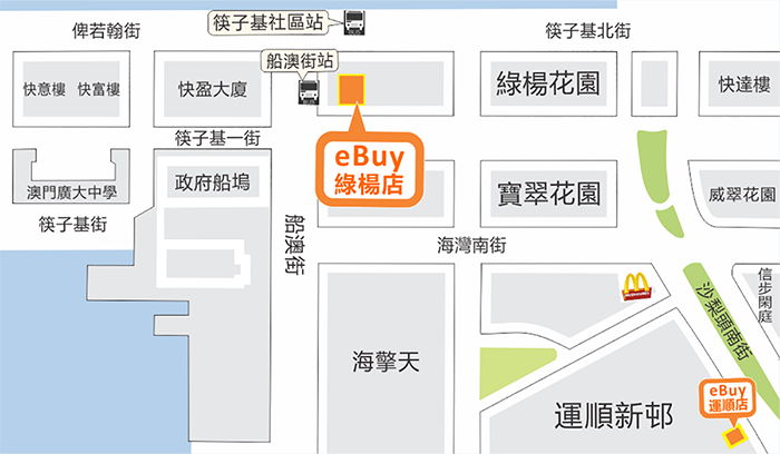 筷子基(綠楊店)地圖
